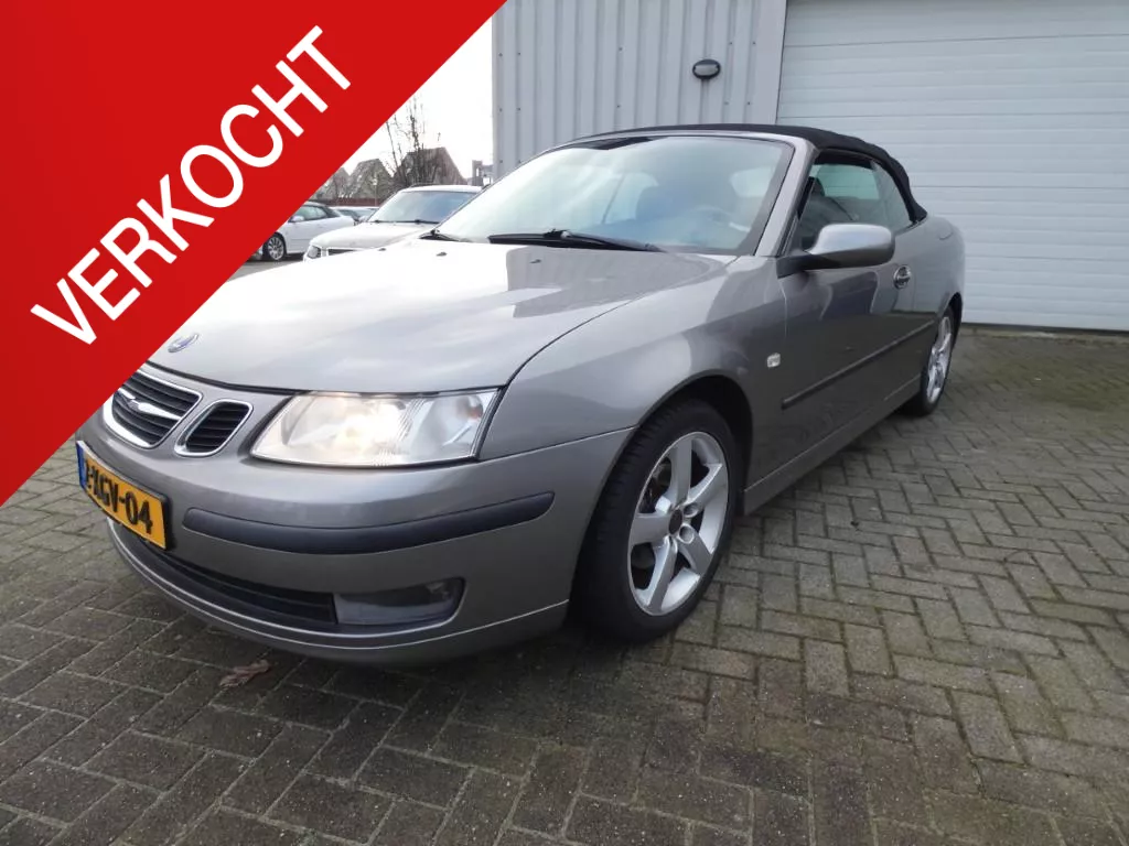 Saab 9-3 Cabrio 2.0t Vector 1 JAAR BOVAG GARANTIE