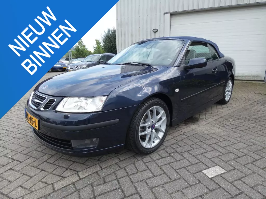 Saab 9-3 Cabrio 2.0 T Vector AUTOMAAT 1 JAAR BOVAG GARANTIE